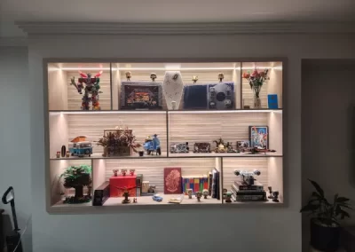 display cabinets of robots